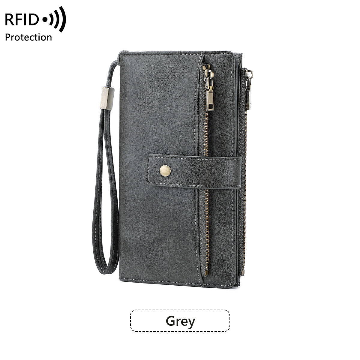 RFID Blocking Leather Wallet