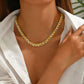 Elegant Crystal Chain Jewelry Set