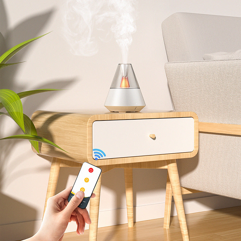 LED Flame Night Light Essential Oil and Home Aroma Diffuser