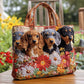 Bohemian Chicken Quilted Tote Bag