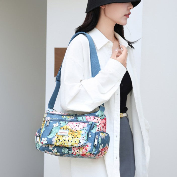 Nylon Crossbody Waterproof Lightweight Shoulder Bag