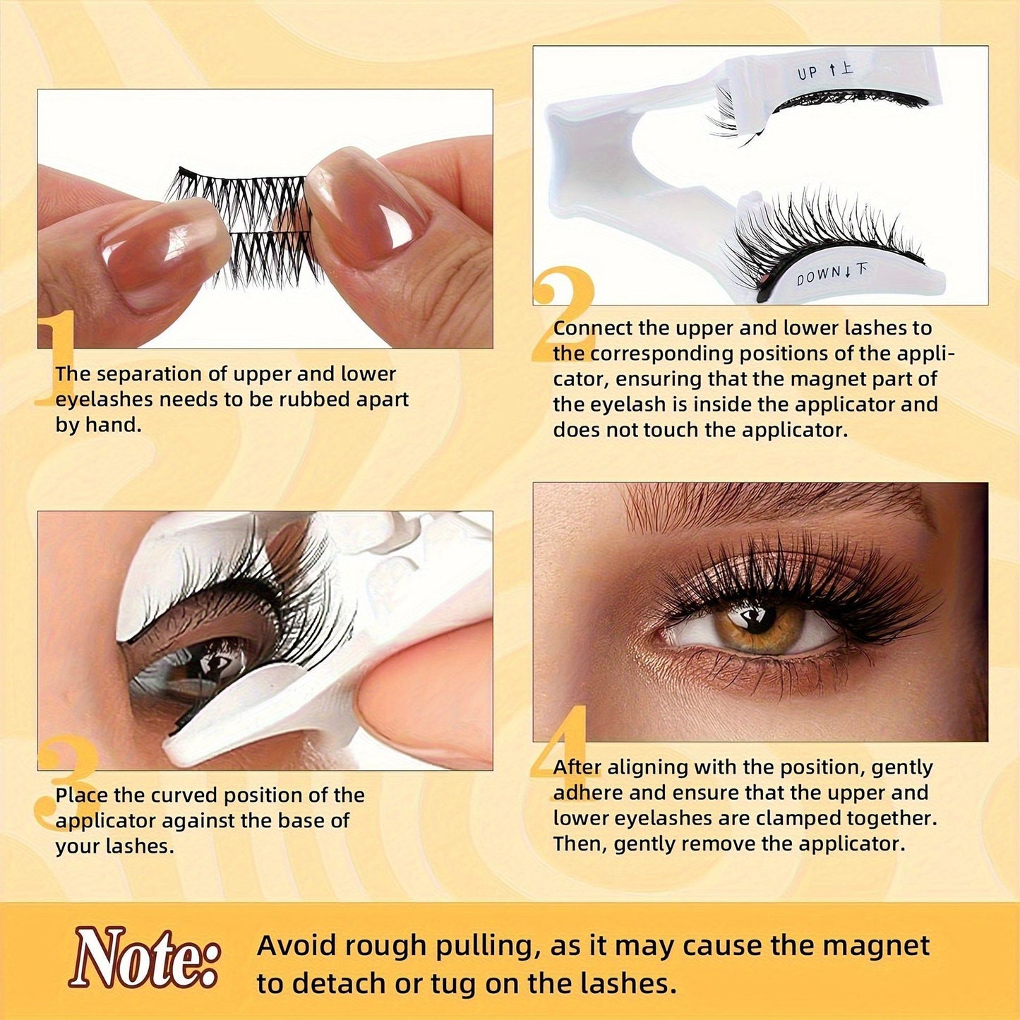 Reusable Magnetic Lashes Eyelashes