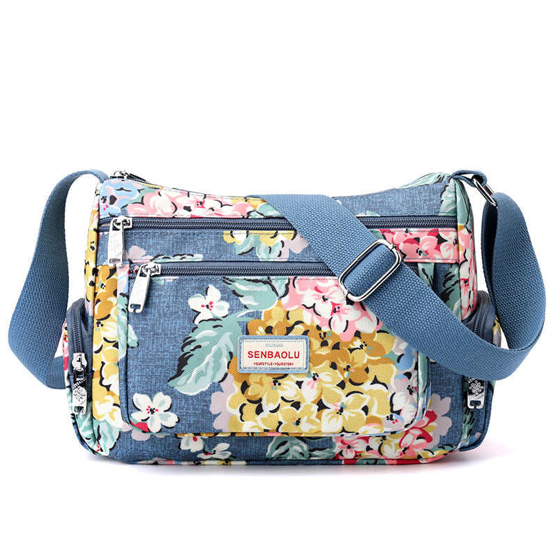 Nylon Crossbody Waterproof Lightweight Shoulder Bag