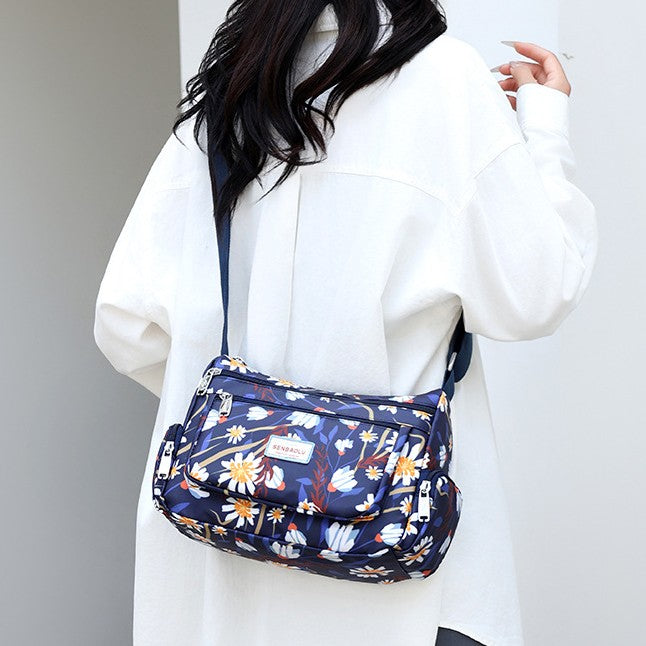 Nylon Crossbody Waterproof Lightweight Shoulder Bag