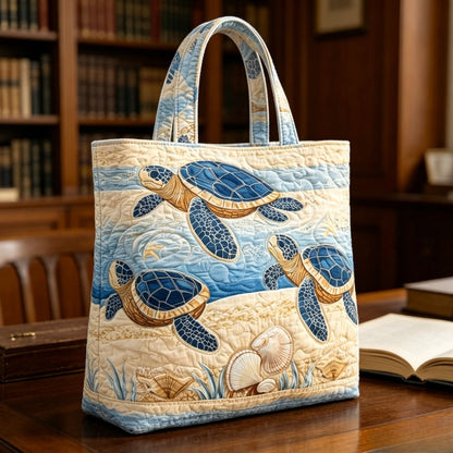 Sea Turtle Handmade Tote Bag