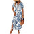 V Neck Slit Casual Beach Dress