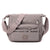 Nylon Lightweight Single Shoulder Bag with Multiple Pockets