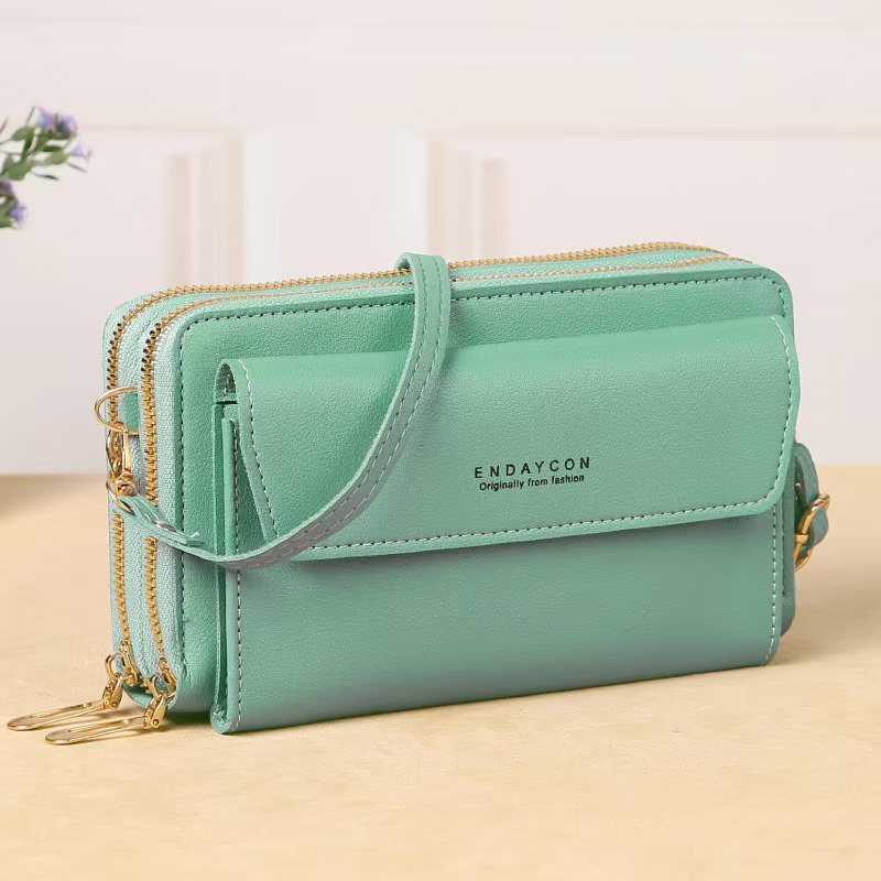 The Minimalist Multi-Compartment Crossbody Phone Wallet