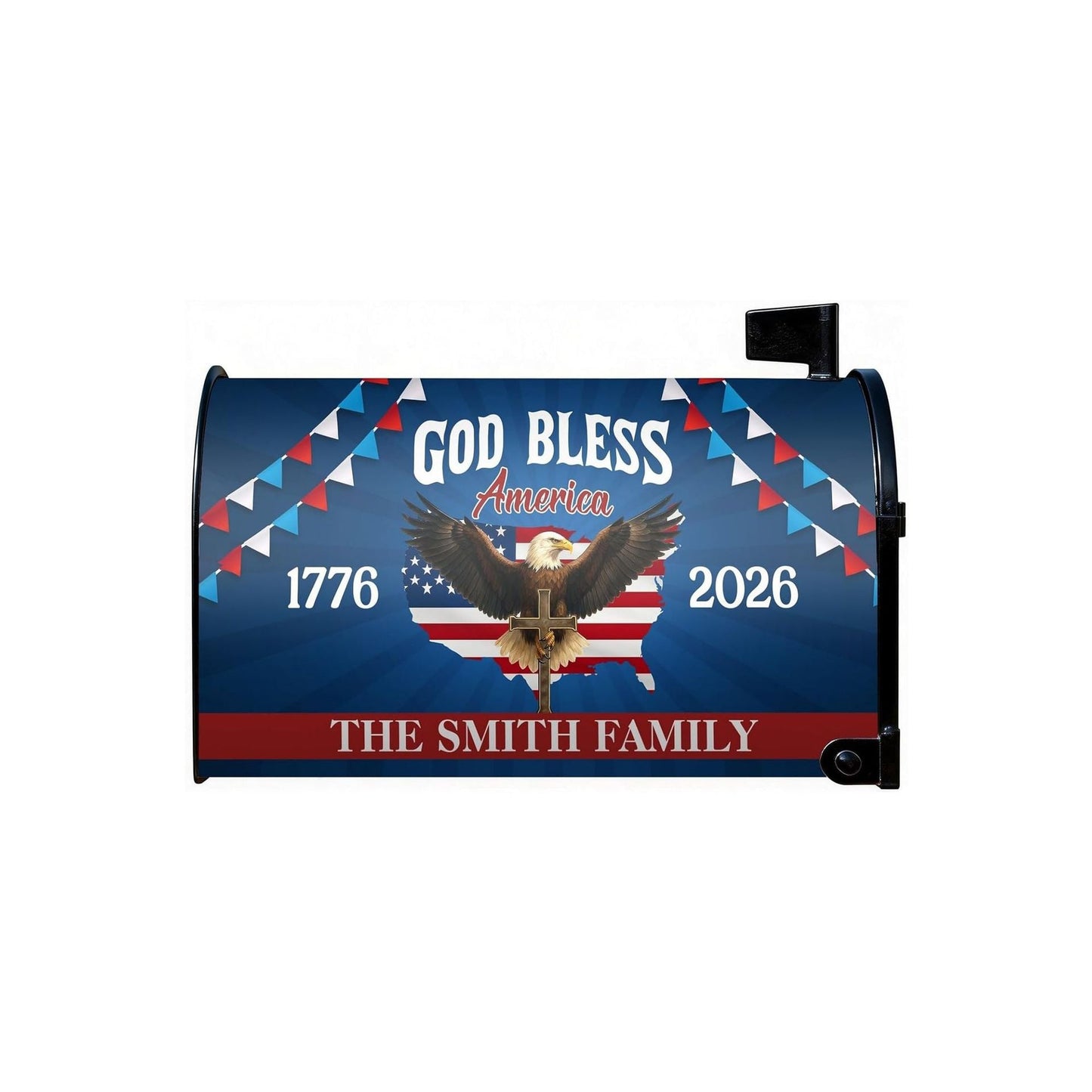 250 Anniversary USA Mailbox Covers Magnetic
