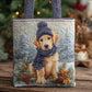 Bohemian Chicken Quilted Tote Bag