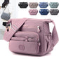 Nylon Lightweight Single Shoulder Bag with Multiple Pockets