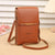 Women's Leather Cell Phone Bag