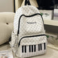 Piano Backpack – Whimsical Polka Dot Music Daypack