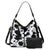 Luxury Leather Print Hobo Anti-theft Handbag