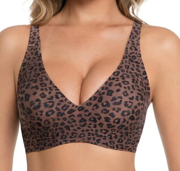 Deep V Wireless Soft Support Push Up Bras