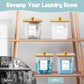 Clear Laundry Room Storage Pods Container
