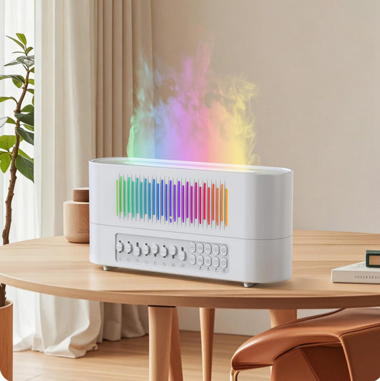 Aromatherapy Humidifier Flame Fire Oil Diffuser