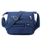 Nylon Lightweight Single Shoulder Bag with Multiple Pockets