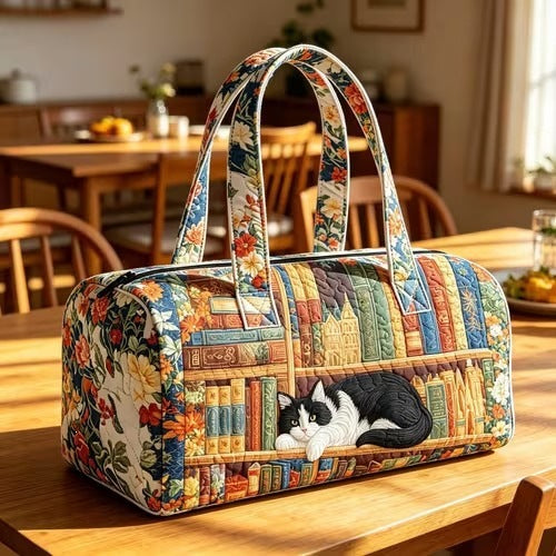 3D Printed Short-Distance Portable Quilted Travel Bag