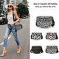 Plus Size Checkered Nylon Crossbody Bum Bag