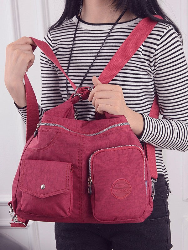 Large Capacity Retro Shoulder Bag
