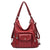 Women's Convertible Multi-Pocket Shoulder Bag