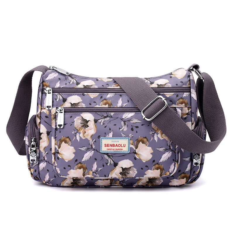 Nylon Crossbody Waterproof Lightweight Shoulder Bag