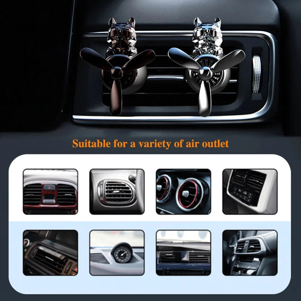 Cool Bulldog Car Fragrance Auto Air Freshener