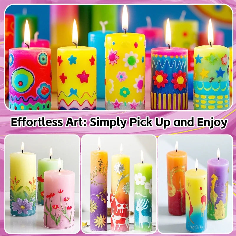 3D Handmade DIY Candle Pen