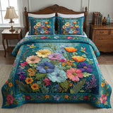 Soft Petal Dream Quilted Bedding Set