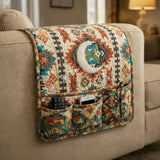 Desert Moon Quilted Sofa Armrest Organizer