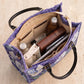 Iris Quilted Leather Strap Bible Handbag