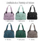 Waterproof Multi Pocket Resistant Nylon Handbag