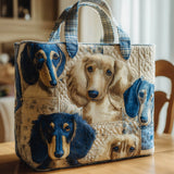 Adorable Dachshund Handmade Tote Bag