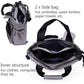 Nylon Multifunctional Crossbody Messenger Bag