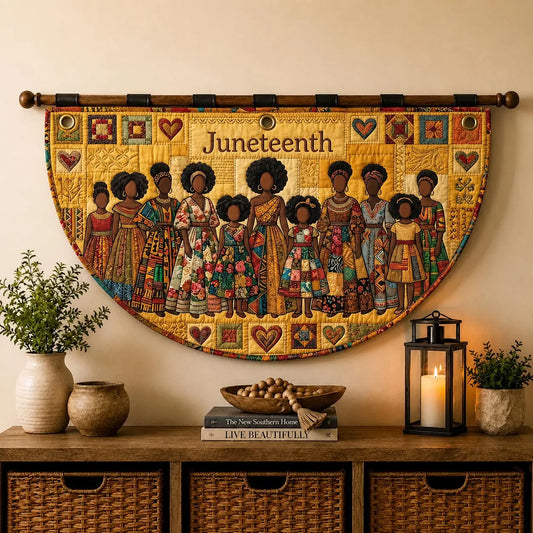 Liberation Legacy Quilted Fan Flag