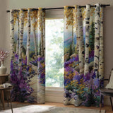 Birch Meadow Quilted Curtains