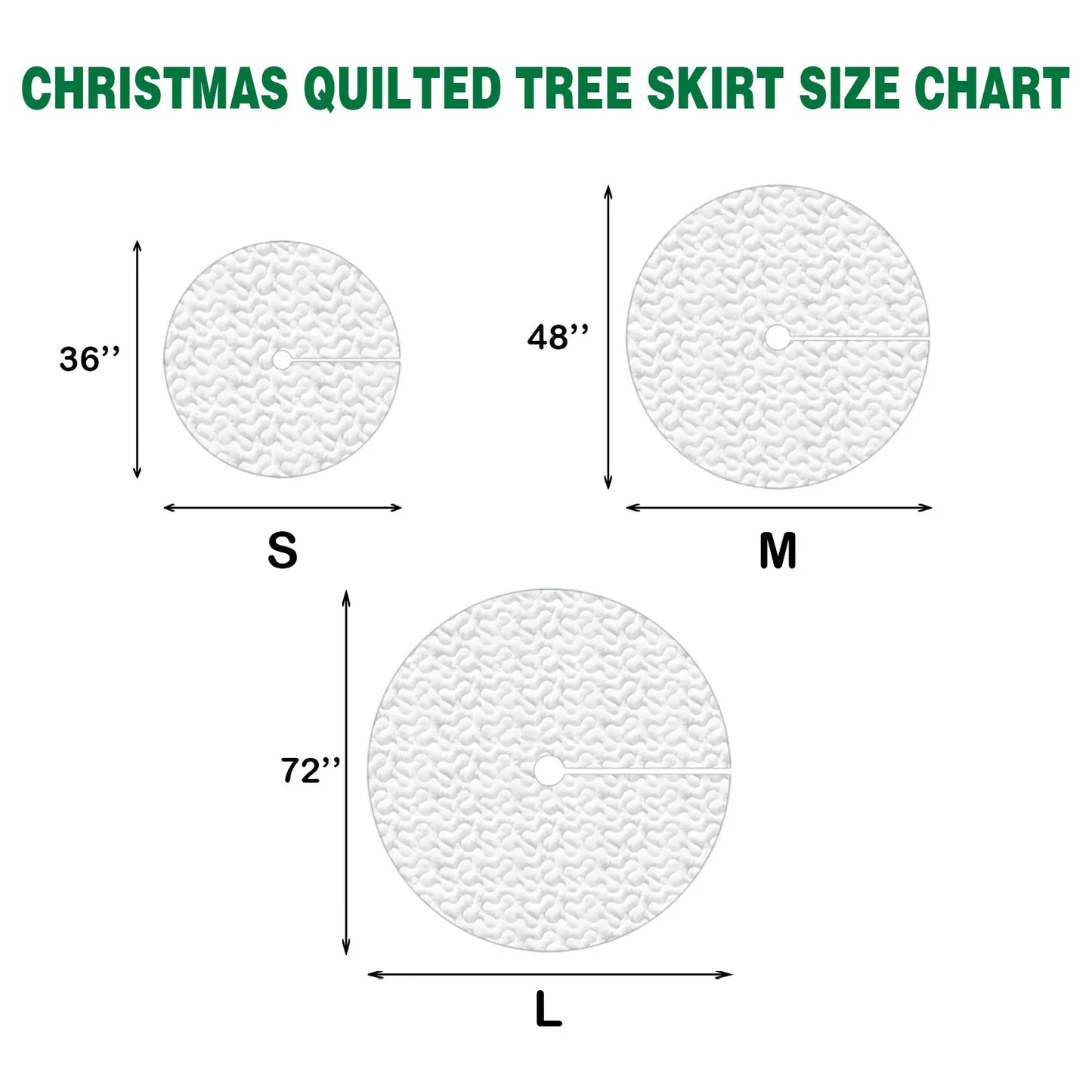 Deer Quilted Tree Skirt