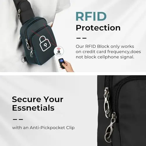 Anti-Theft Crossbody Sling Bag
