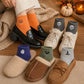Halloween Embroidered Crew Socks 5 Pairs