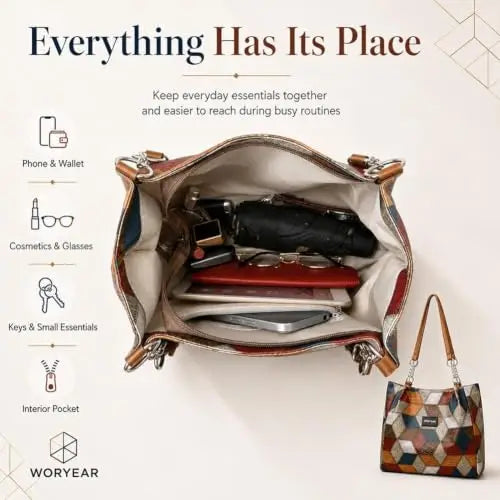 Large Capacity Stylish Handbag For Everyday Elegance👜
