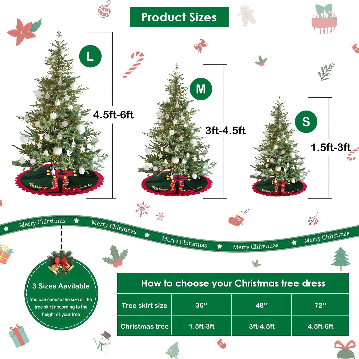 Deer Quilted Tree Skirt