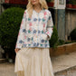 Vintage Patchwork Print Quilted Jacket