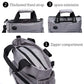 Nylon Multifunctional Crossbody Messenger Bag