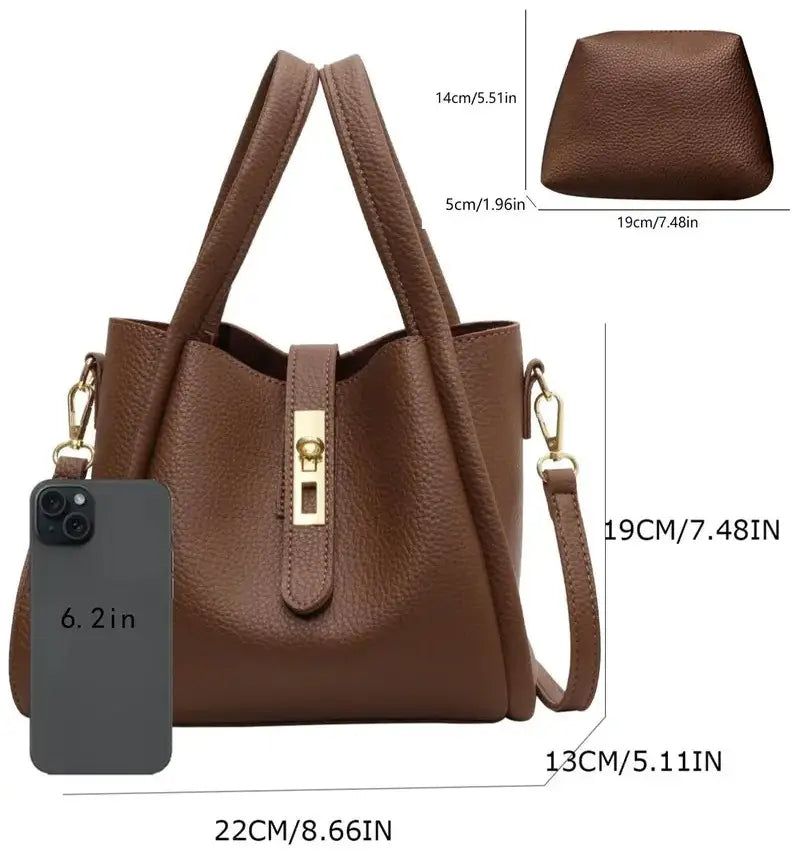 Elegant Women's Retro Versatile Crossbody Shoulder Bag
