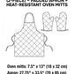 Sun Quilted Apron Set (2-Piece) – Padded Apron + Heat-Resistant Oven Mitts