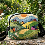 Landscape Quilted Crossbody Bag