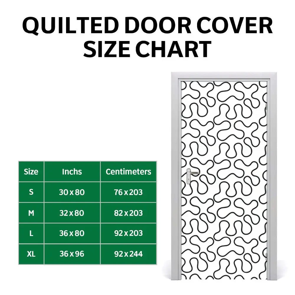 Book Tree Quilted Door Cover