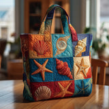 Ocean Breeze Handmade Tote Bag