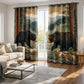 Forest Guardian Quilted Curtains